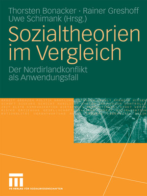 cover image of Sozialtheorien im Vergleich